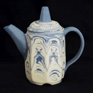 "Blue and White Agateware Teapot"
Tom Perry
Houston, Texas